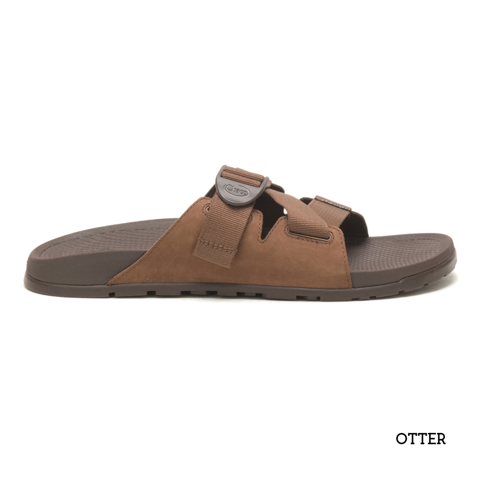 LOWDOWN LEATHER SLIDE MEN